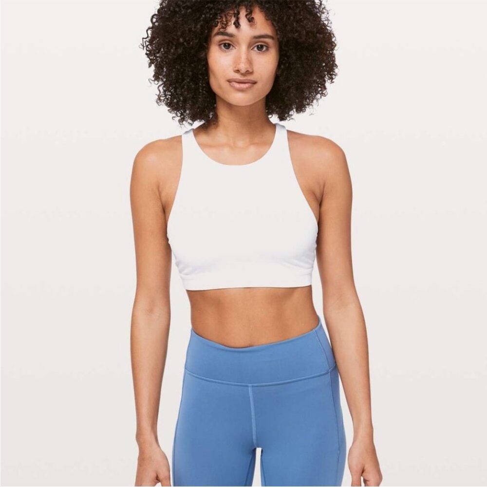 Lululemon Energy Long Line High Neck Sports Bra